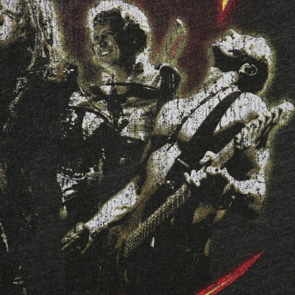 Def Leppard Sweatshirt Shirt Gray Rock Band L Large - Picture 8 of 10